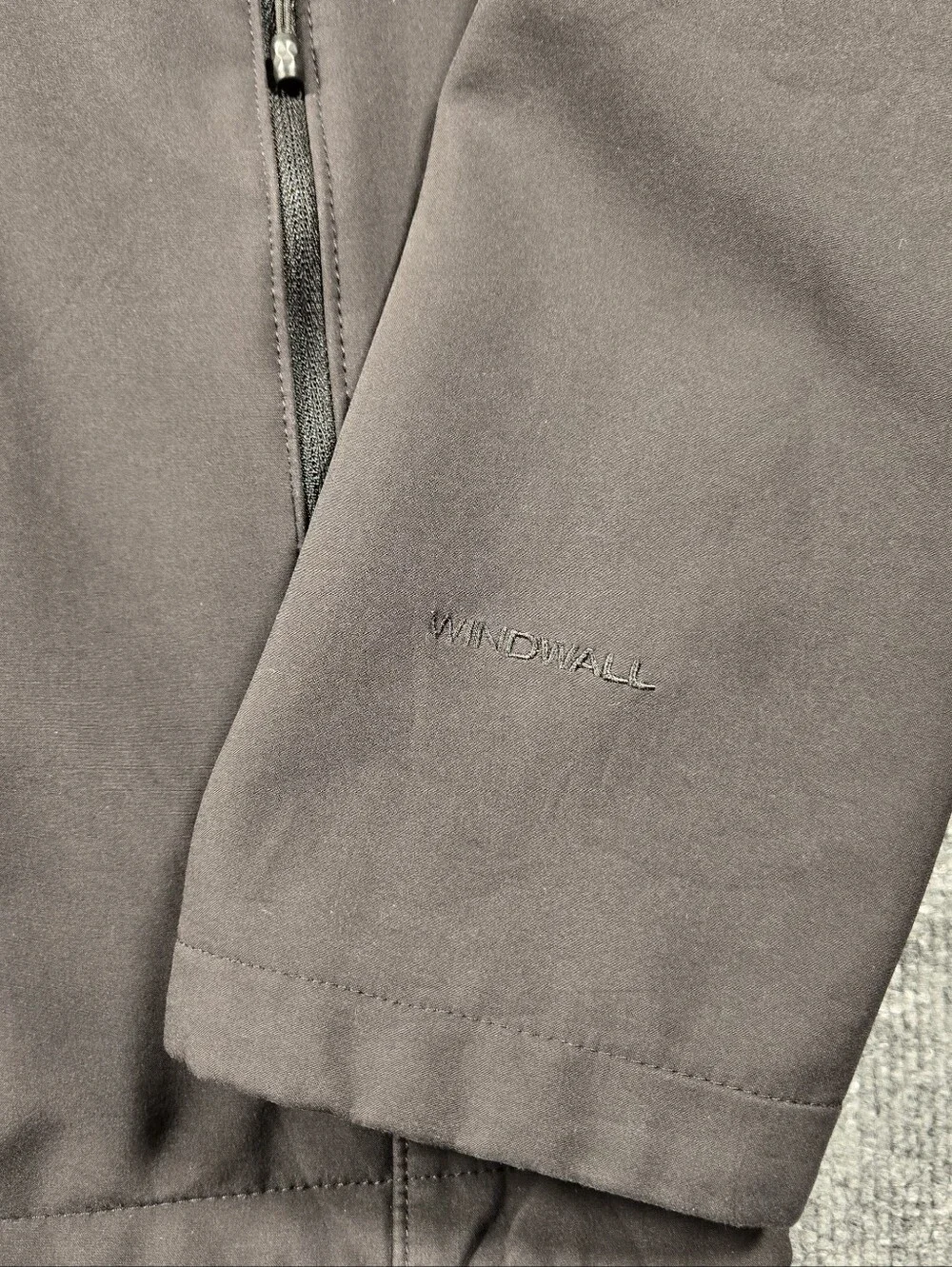 ​The North Face WindWall Softshell Jacket Men's XXL Black Full Zip Outdoor Layer